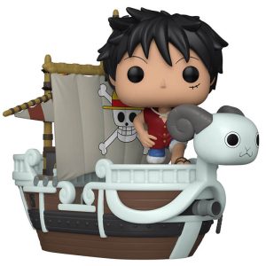 figurine pop luffy avec son navire
