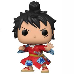 figurine pop luffy en mode wano